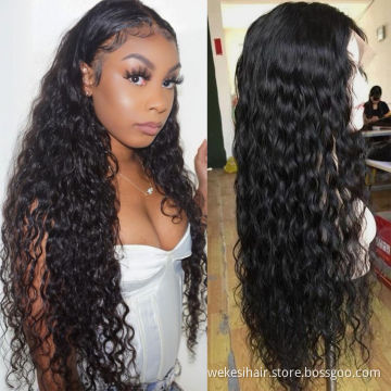 Top Quality 13X6 Transparent Swiss HD Lace Frontal Wigs, Brazilian Hair Lace Frontal,Human Hair Extension Wigs For Black Women